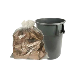 35″ x 50″ Strong Clear Garbage Bags