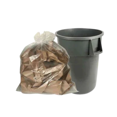 35″ x 50″ Strong Clear Garbage Bags
